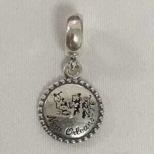 Pandora New Orleans Exclusive Dangle Charm Pendant, S925 silver Jewelry